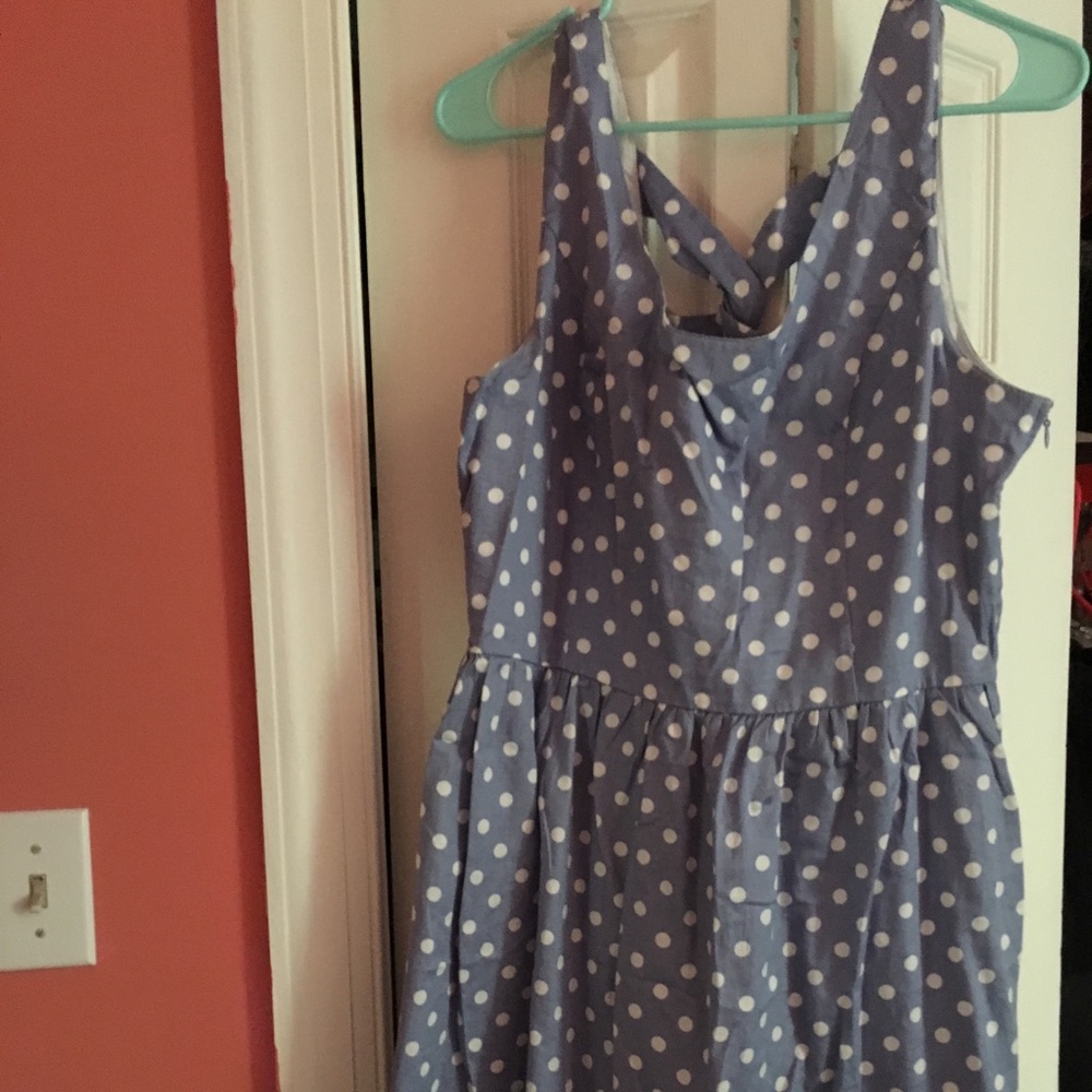 Charlotte Russe polka-dot dress